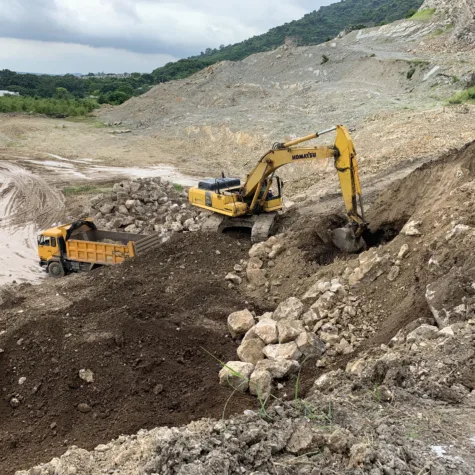 CONSTRUCCION DE TALUD FASE 1